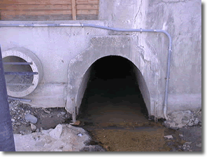 drain to the Grand River